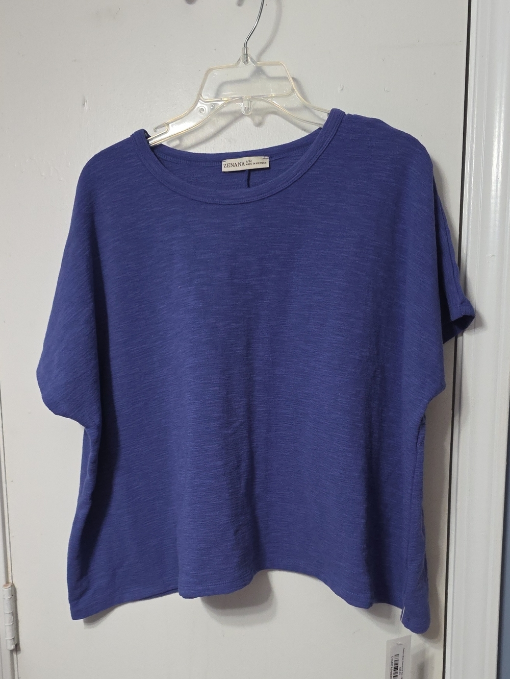 Zenana Cotton Slub Oversized Tee